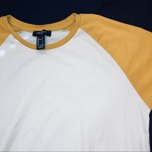 forever 21 baseball tee